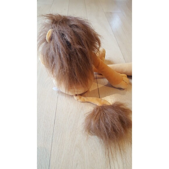 VTG NWT K&M International Slumpers "BERK" LION Plush 12" Plush‎ Toy 2000 - Picture 3 of 12